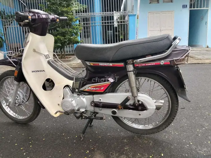 Honda Dream, фиолетовый, белый