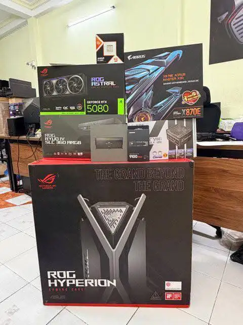 Игровой ПК с монитором