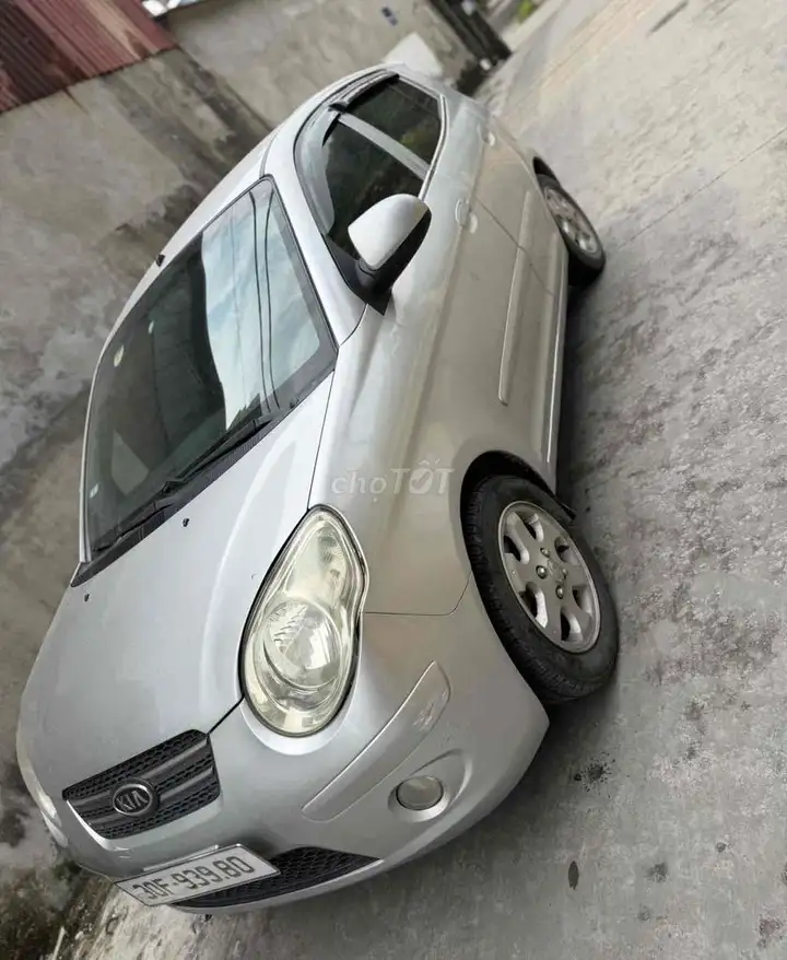Kia Morning МКПП импортный серебристый 197074 км