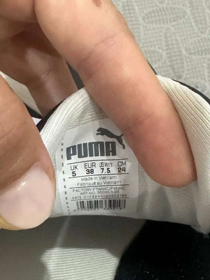 Кроссовки Puma оригинал, Euro 38
