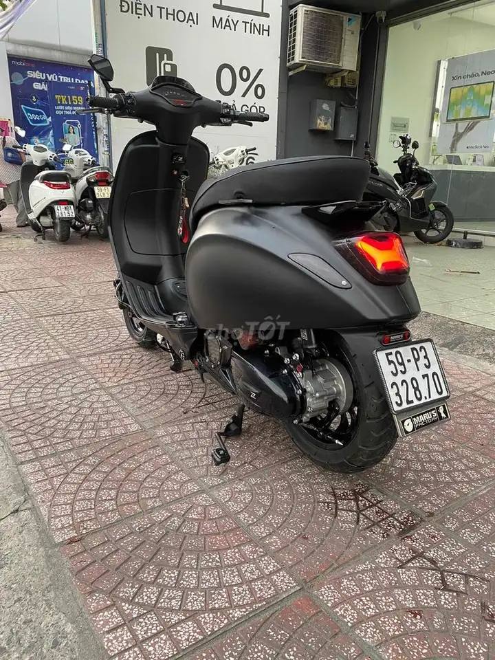 Piaggio Vespa Sprint ABS 2022 Матовый черный 16000 км
