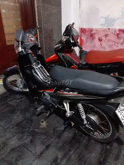 Honda Wave Blade черного цвета
