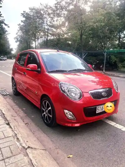 Kia Morning Sport 2011 красный, один владелец с новья
