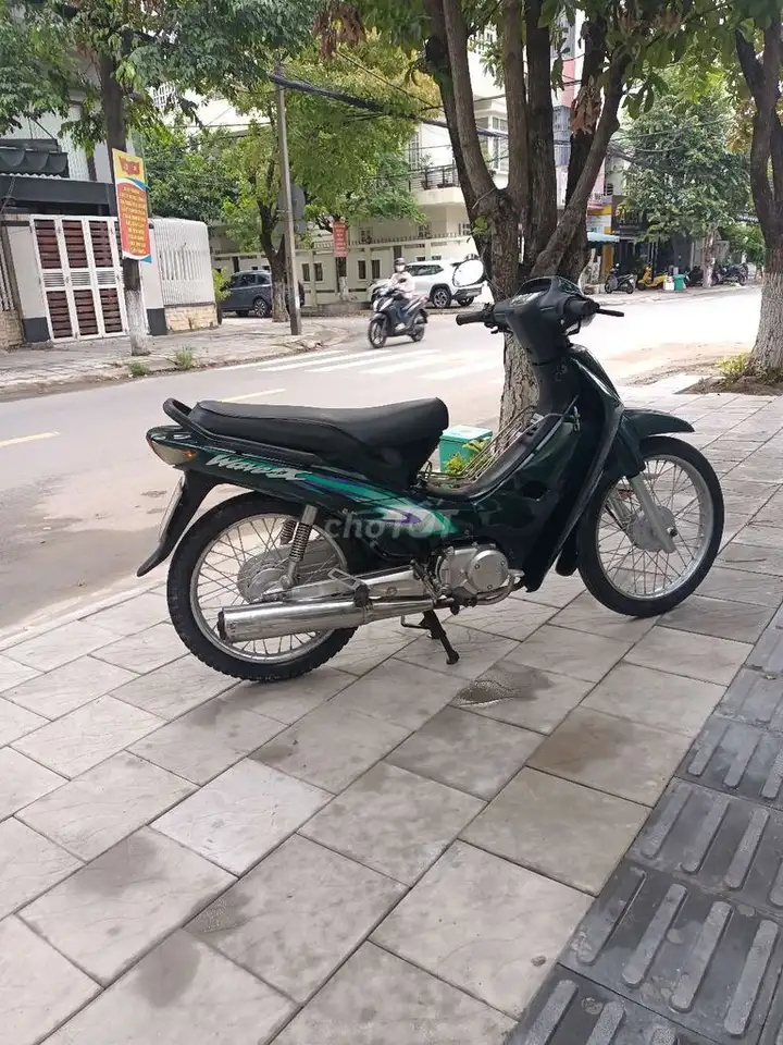 Honda Wave черно-зеленый