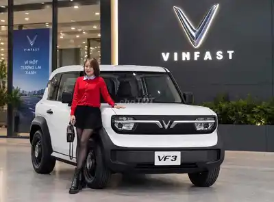 Электромобиль VinFast VF3 белый