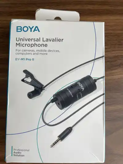 BOYA BY-M1 Pro II + BOYA BY-K3 (Lightning)