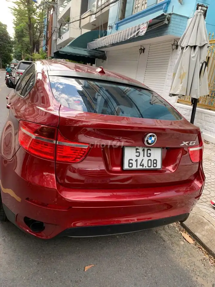 BMW X6 2011, комплектация Full, красный