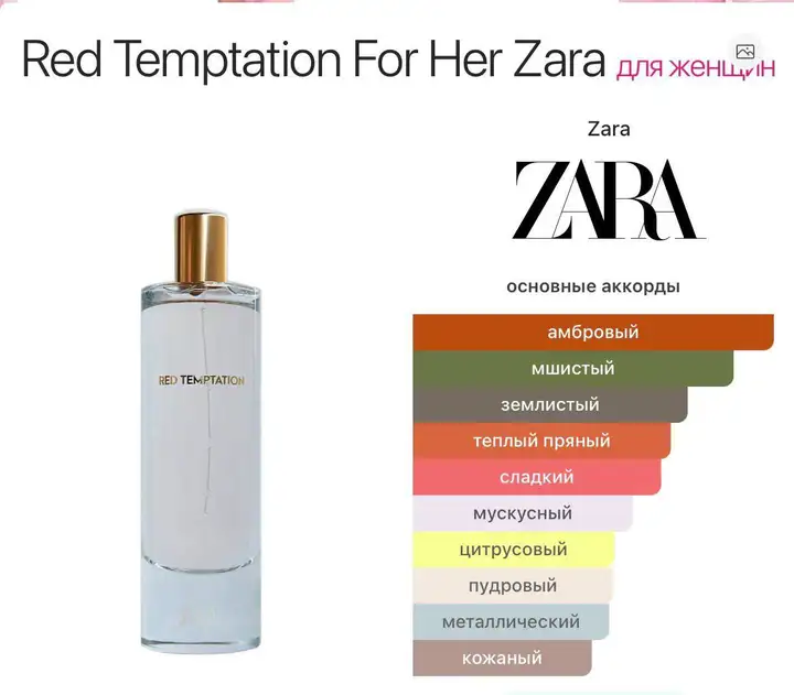 Парфюм Zara Red Temptation 50 мл