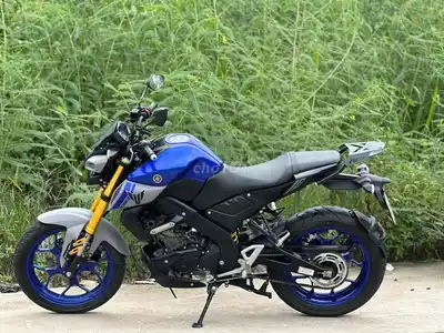 Yamaha MT-15 2024 5000 км сине-серо-черный