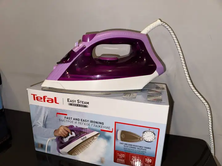 Утюг Tefal, овощечистки, бокалы, чистящие средства, платье, машинка для маникюра