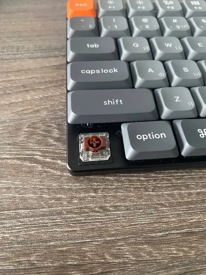 Клавиатура механическая low-profile Keychron K3 Max Brown