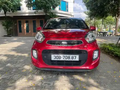 Автомобильный номер Kia Morning 2019 78000 км красный
