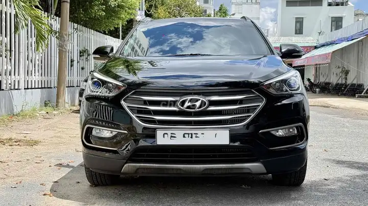 Hyundai Santafe 2018 Дизель Автомат Черный