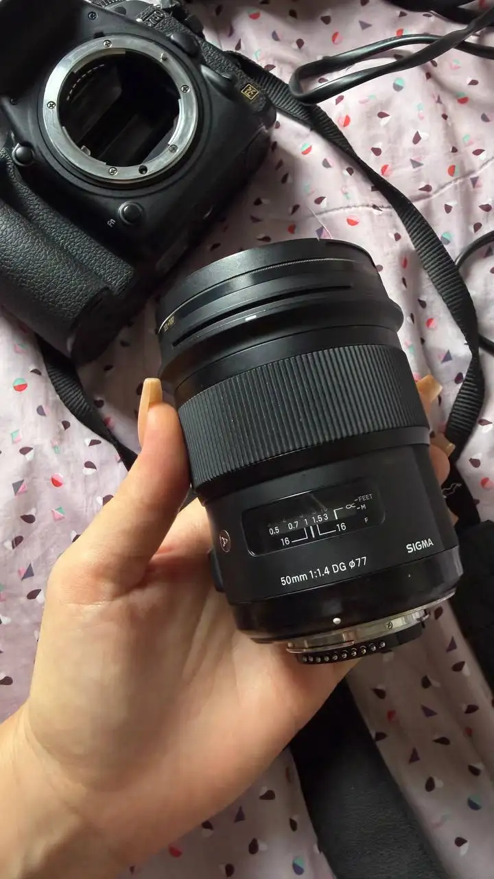 Nikon D750 + Sigma 50mm f/1.4 DG HSM Art