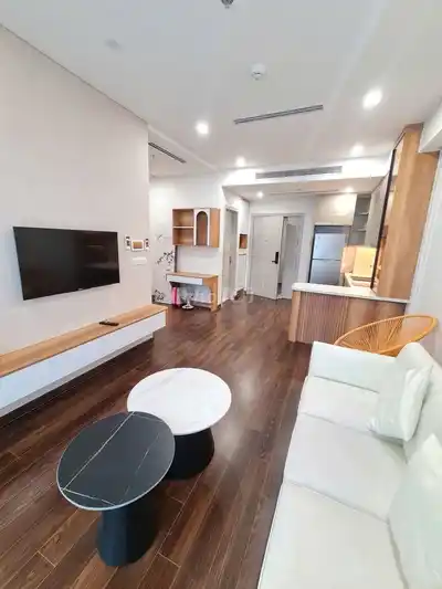 Аренда квартиры 1N+ 48м² Masteri B, вид на озеро, полная мебель