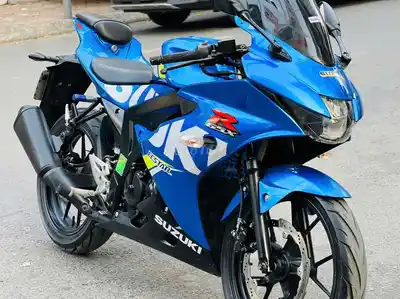 Мотоцикл Suzuki GSX 150 2023 синий, родной двигатель в отличном тихом состоянии