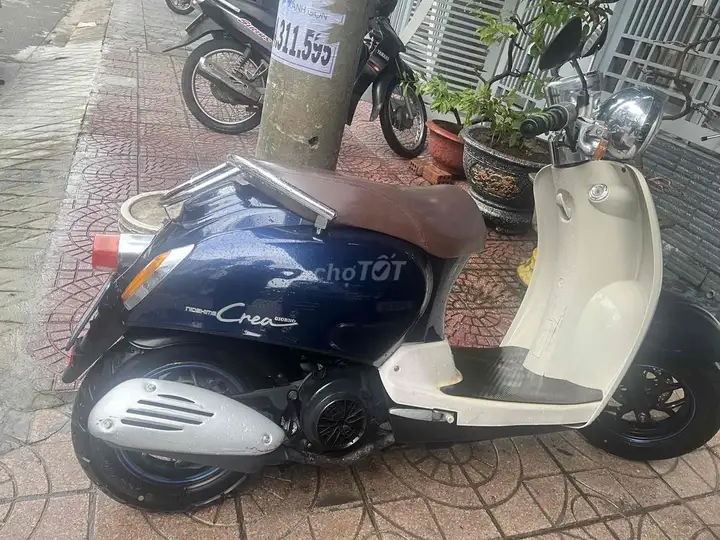 Honda Crea 50cc 2021, темно-синий, 14000 км