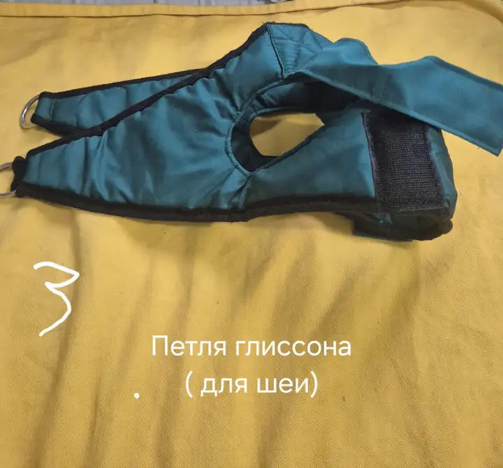 Книги, бинты, петля Глиссона, колба, наплечник, шестигранники