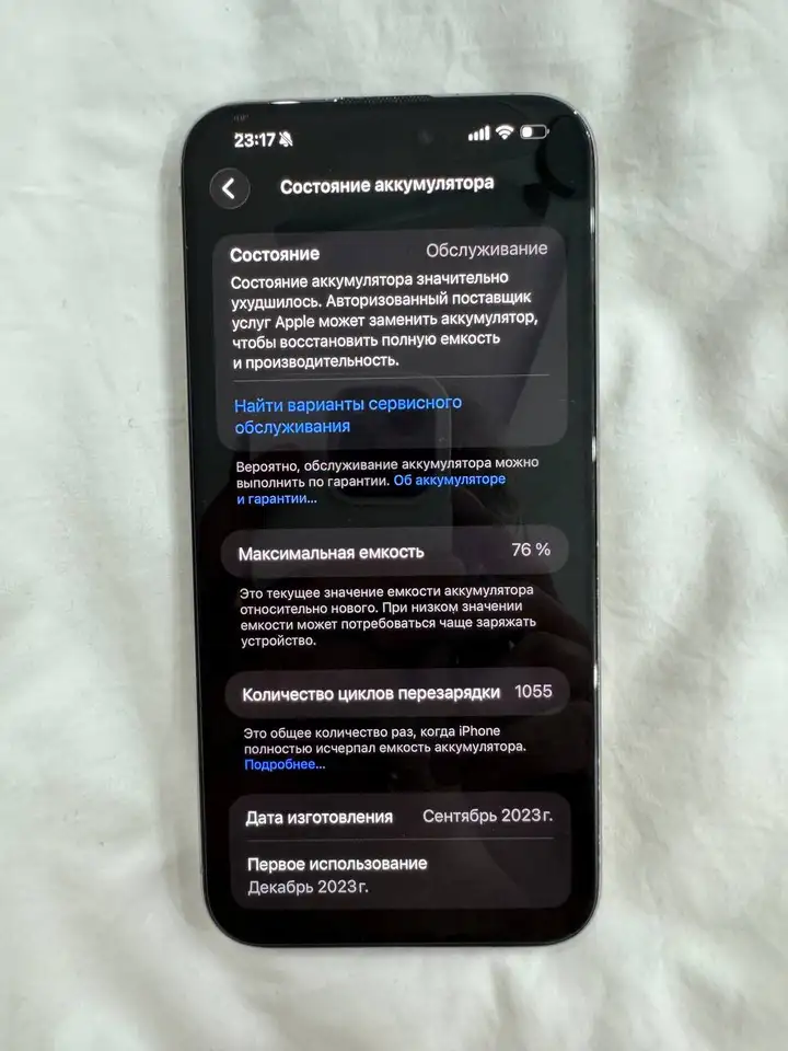 iPhone 15 Pro Max 256 ГБ