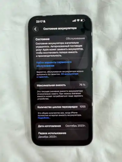 iPhone 15 Pro Max 256 ГБ