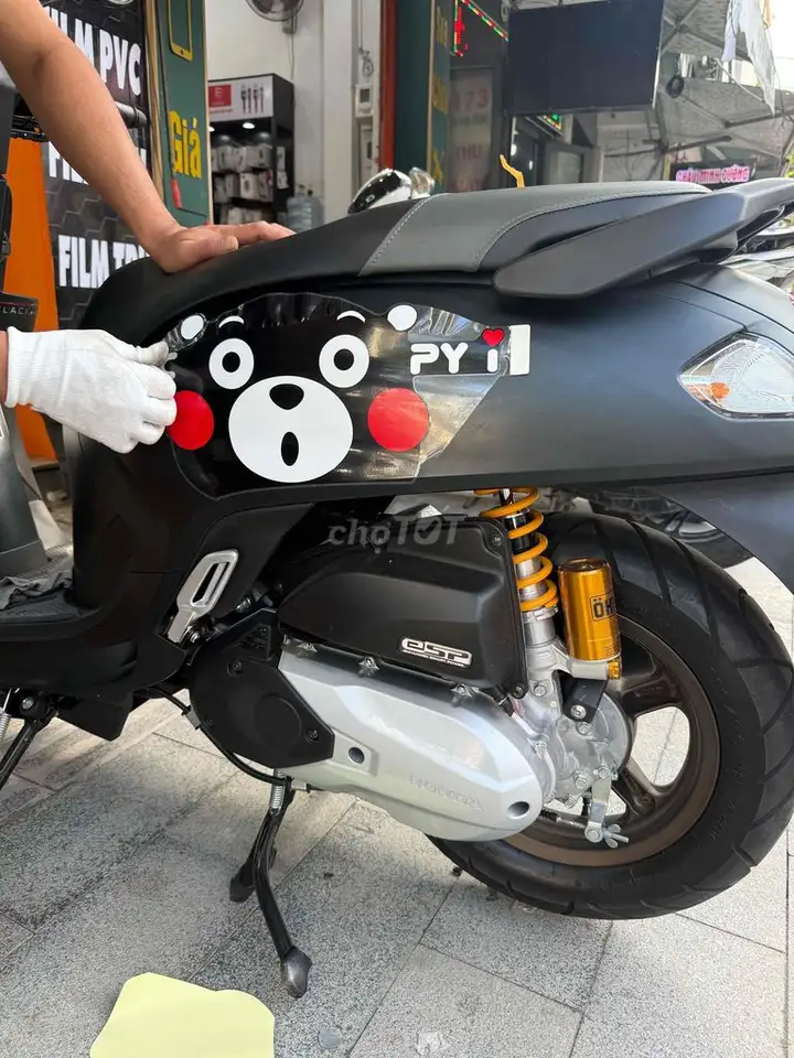 Honda Scoopy 2025 черный матовый 5.000 км