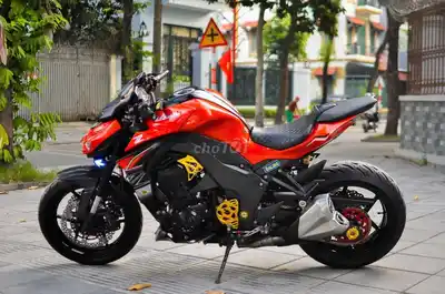 Kawasaki Z1000 2017 20452 км, красный