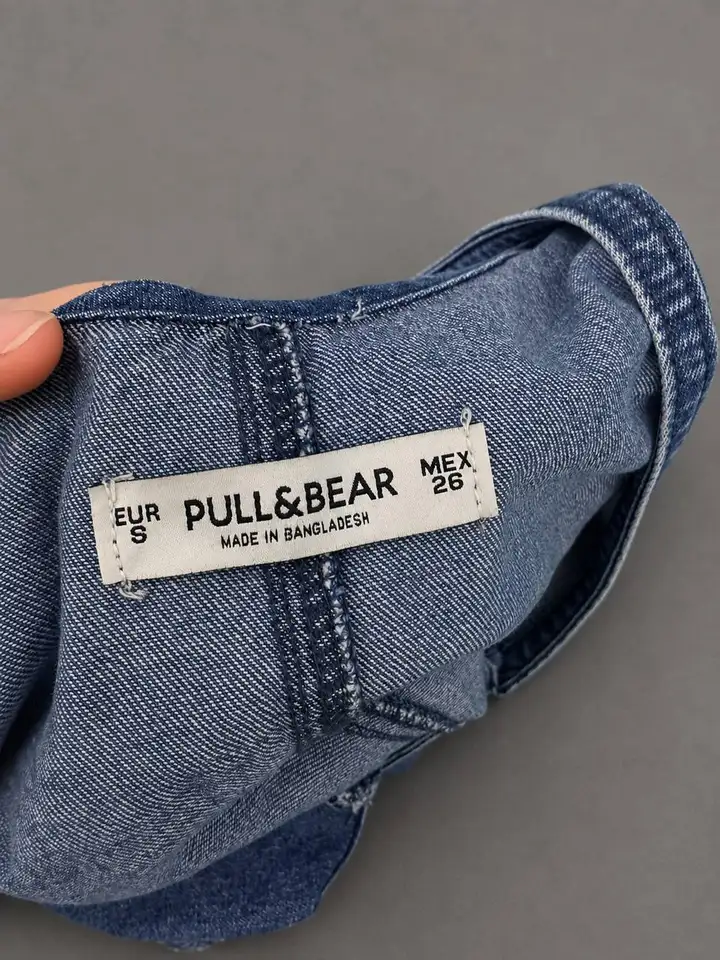 Джинсовый сарафан Pull&Bear