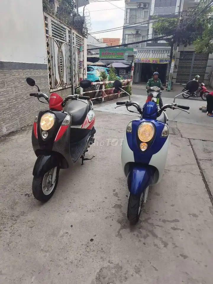 SYM Elite 50cc 2018 Синий + Красный