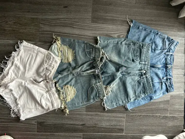 Штаны коралловые хлопок S/M, шорты M, джинсы женские M