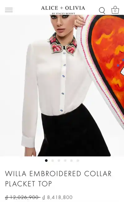 Рубашка Alice & Olivia