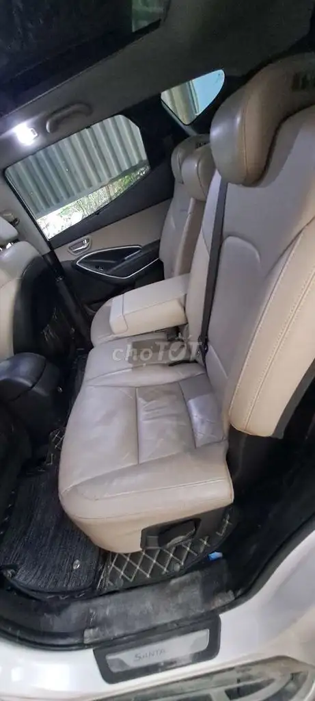 Hyundai Santa Fe 2017, полный комплект, бензин, белый