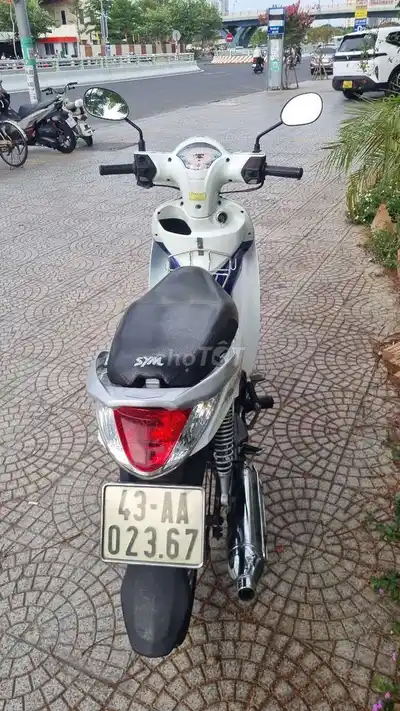 SYM Angela 50cc бело-зелёный