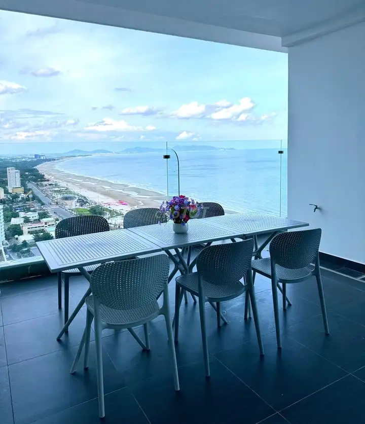 Аренда homestay апартаментов с видом на море у Пляжа Зау (Vung Tau)