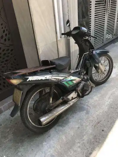 Honda Wave сине-чёрный