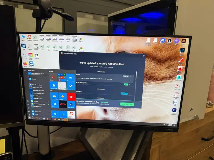 ПК с монитором Samsung