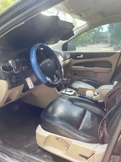 Черный Ford Focus, с пробегом