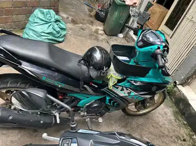 Yamaha MX King 2020 черный, бирюзовый