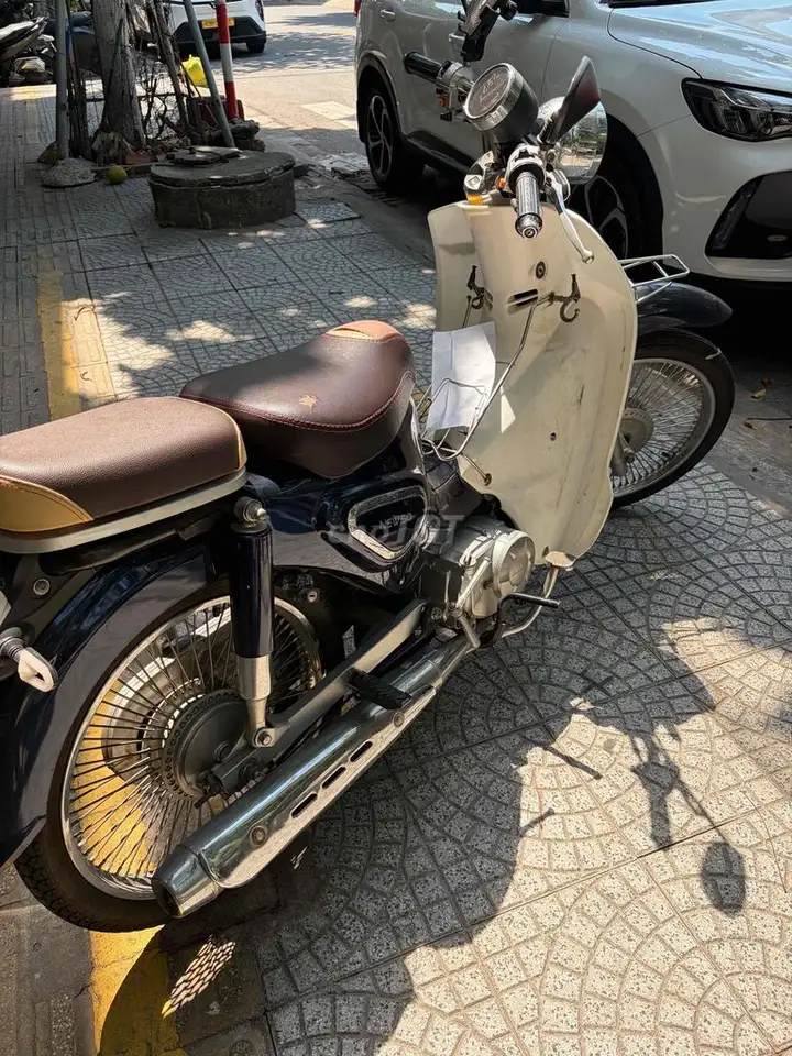 Honda Cub 50cc Бело-синий 9584 км