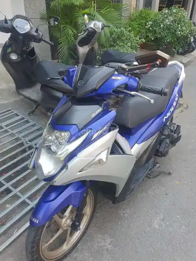 Yamaha Nouvo 6 2016 синий серебристый