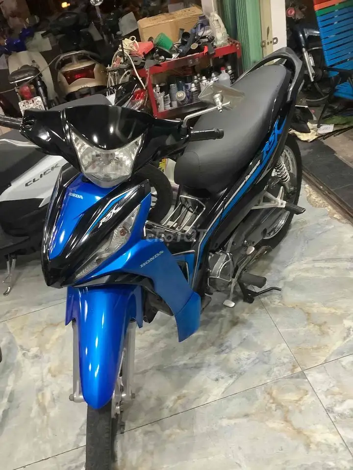 Honda Wave RSX 110 2017 сине-черный