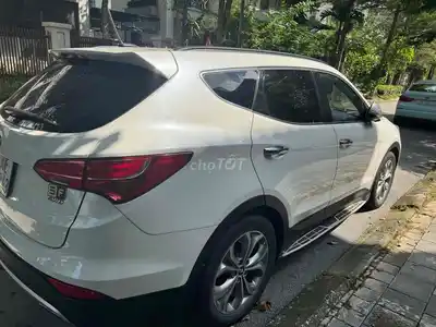 Hyundai SantaFe 2016 Белый 7 мест Бензин Автомат