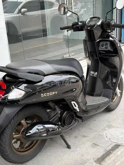 Honda Scoopy 2025 Глянцевый черный 4000км