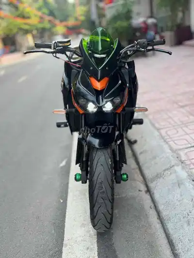 Kawasaki Z1000 2013 черно-оранжевый, Япония