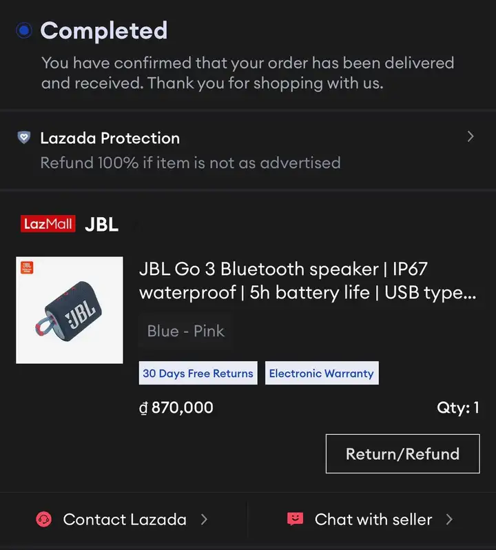 Колонка Bluetooth JBL Go3