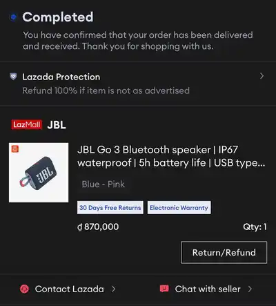 Колонка Bluetooth JBL Go3