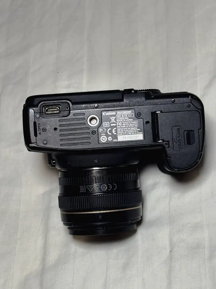 Canon EOS 5D Mark II с объективом Canon EF 50mm f/1.4 USM