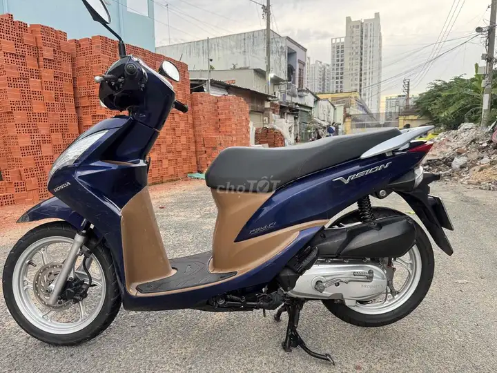 Honda Vision 2014, синий/коричневый