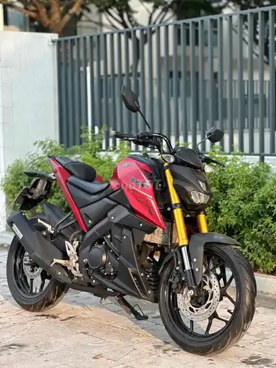 Yamaha TFX 150 2020 8.000 км Красно-черный