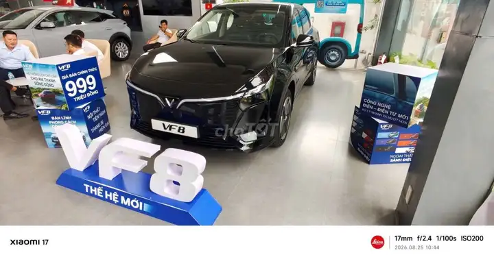 VinFast VF8 All New, статус первопроходца. 134 млн выдача авто