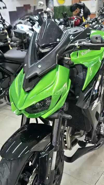 Kawasaki Z1000 2015 Зеленый